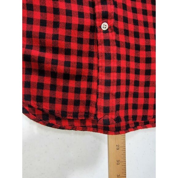 Ralph Lauren Men's Red Flannel Shirt - Small - Picture 5 of 9
